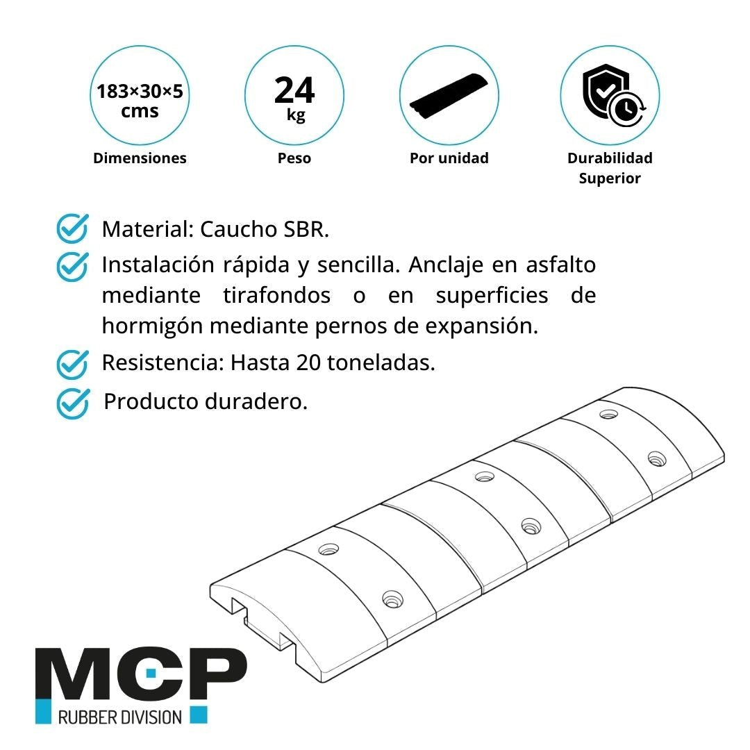 Lomo de Toro 183 cm - MCP Rubber Division