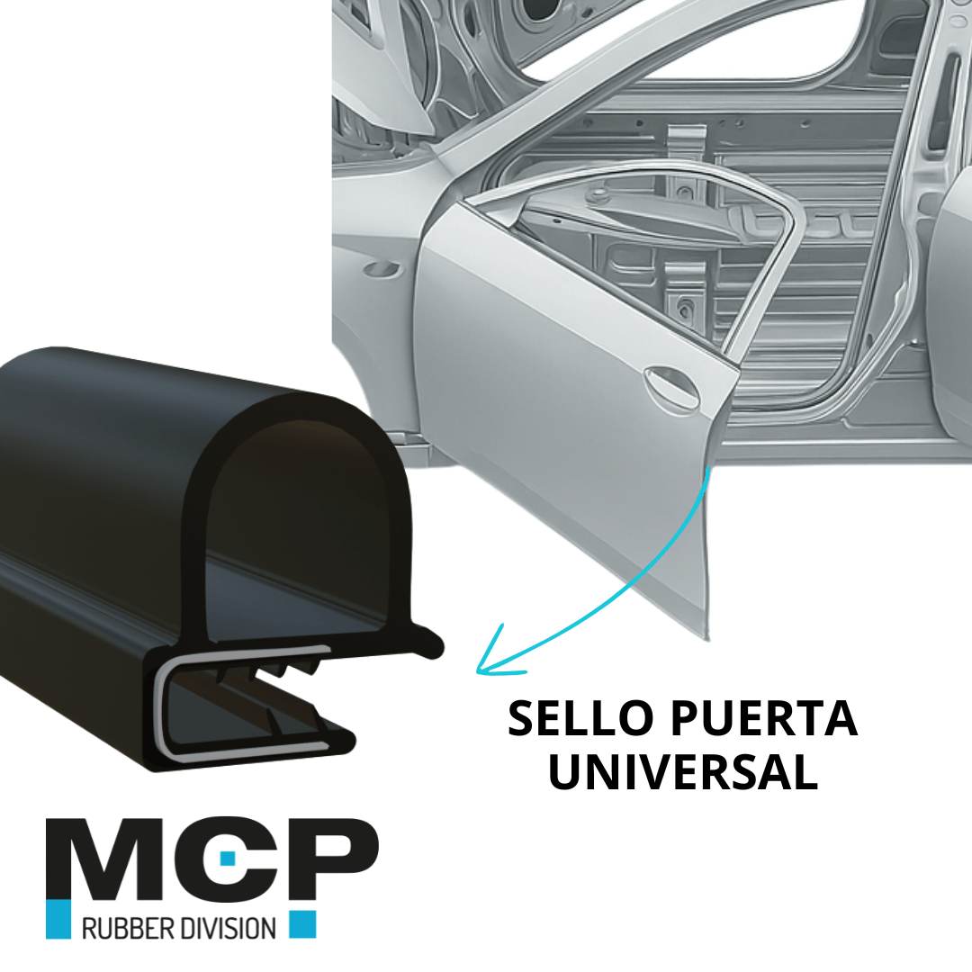 Sello Puerta P - 40 (PV28) – Rollo 50 metros - MCP Rubber Division