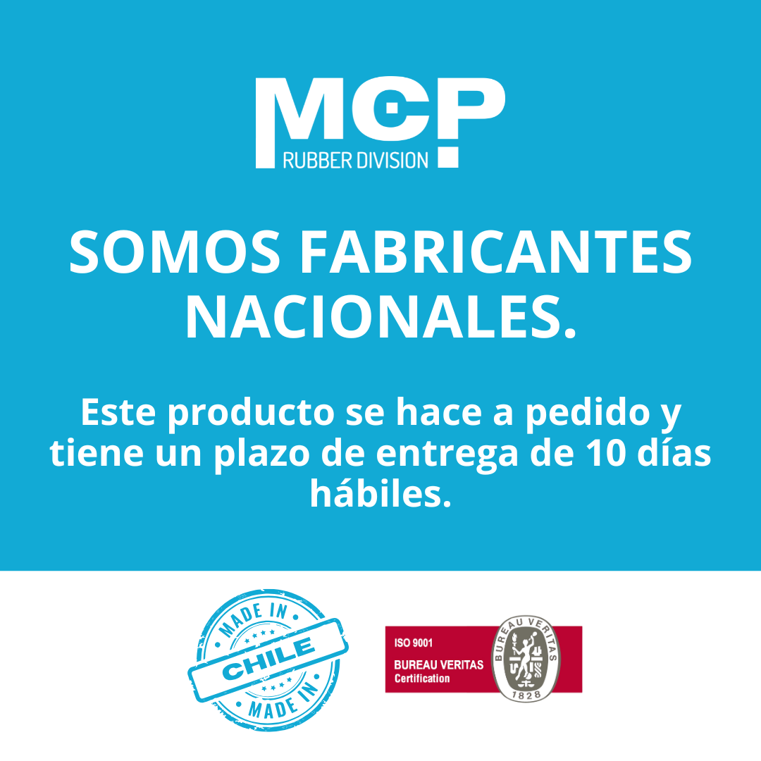 Esponja Rectangular 10x50 mm de EPDM – Rollo 30 m