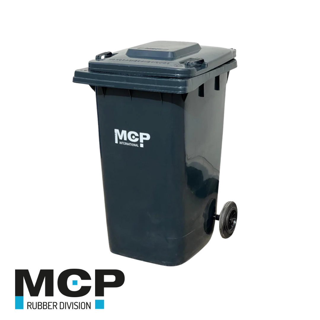 Contenedor de Basura de 240 Litros Gris