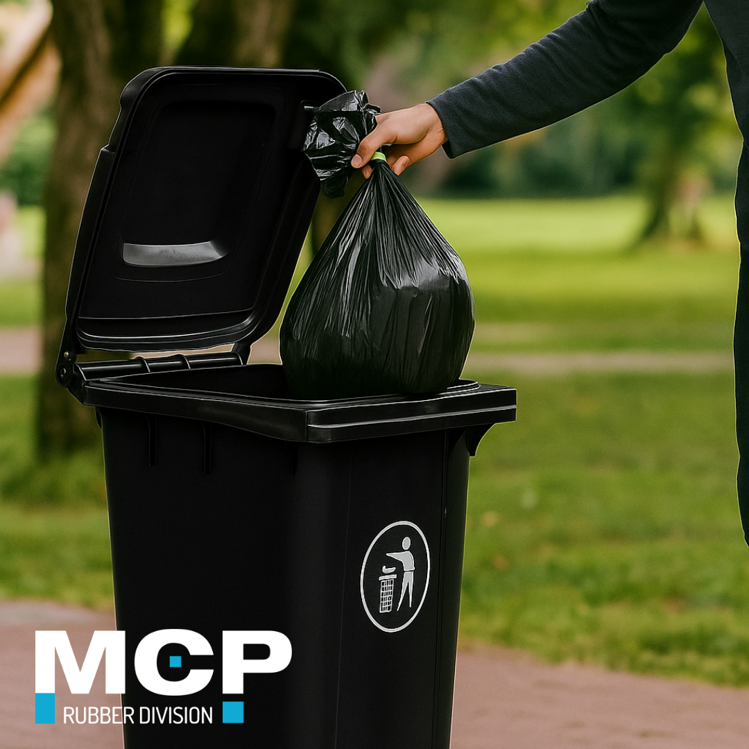 Contenedor de Basura de 240 Litros Gris