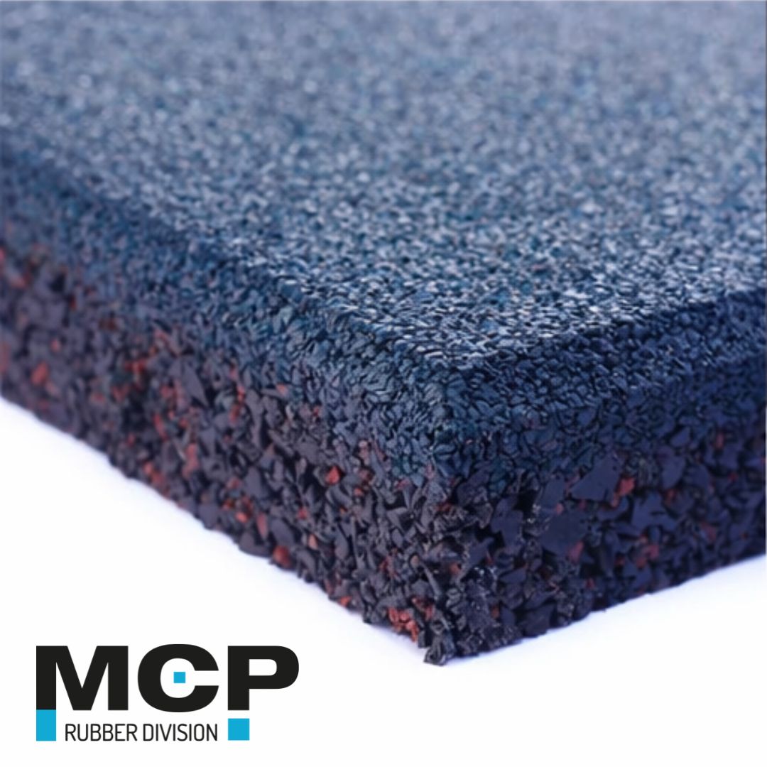 Pastelón Caucho 50cm x 50cm x 2,5cm - MCP Rubber Division