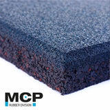 Pastelón Caucho 50cm x 50cm x 2,5cm - MCP Rubber Division