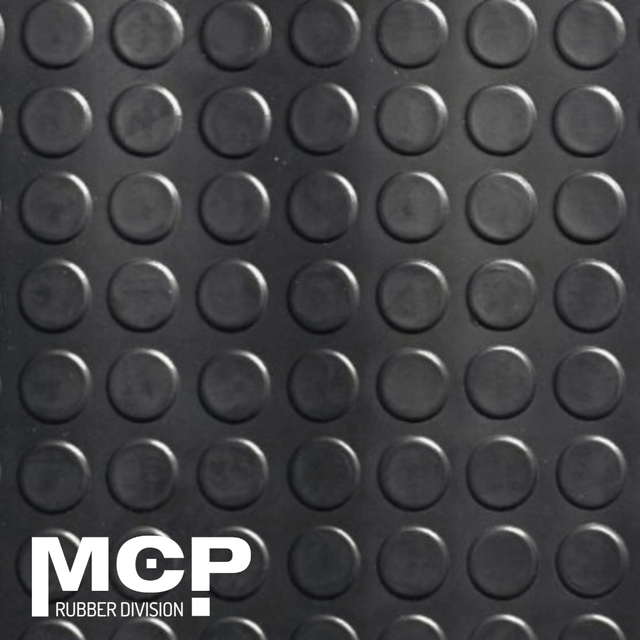Piso Estoperol Negro en Rollo 2,5 mm 1,5x20 metros - MCP Rubber Division