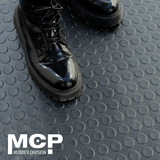 Piso Estoperol Negro en Rollo 2,5 mm 1,5x20 metros - MCP Rubber Division