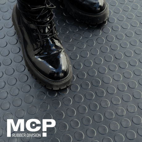 Piso Estoperol Negro en Rollo 2,5 mm 1,5x20 metros - MCP Rubber Division