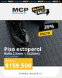 Piso Estoperol Negro en Rollo 2,5 mm 1,5x20 metros - MCP Rubber Division