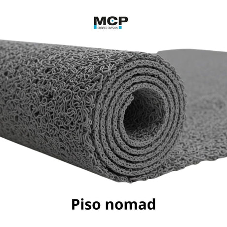 Piso Nomad Gris Trafico Medio 12mm x 1,2m x 12 metros - MCP Rubber Division