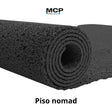 Piso Nomad Negro Trafico Medio 12mm x 1,2m x 12 metros - MCP Rubber Division