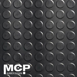 Piso Estoperol Negro en Rollo 2,5 mm 1,5x20 metros