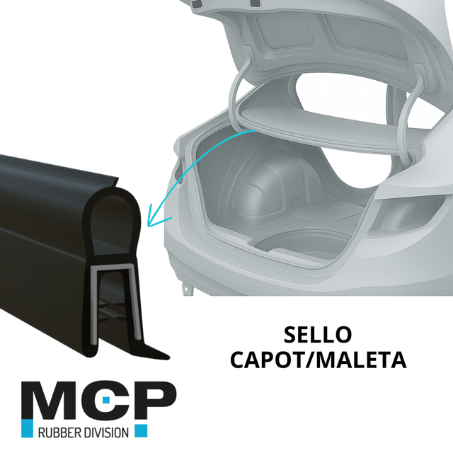 Sello Maletero PV10 – Rollo 50 metros - MCP Rubber Division