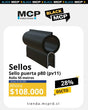 Sello Puerta P - 80 (PV11) – Rollo 50 metros - MCP Rubber Division